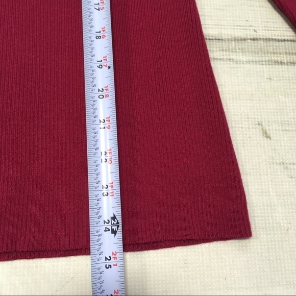 Rachel Parcell Sweater Mock Neck Bell Sleeve Large - Picture 10 of 14